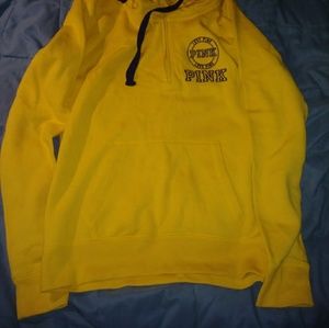 Cute Victoria's Secret PINK Hooded Pullover/Zip